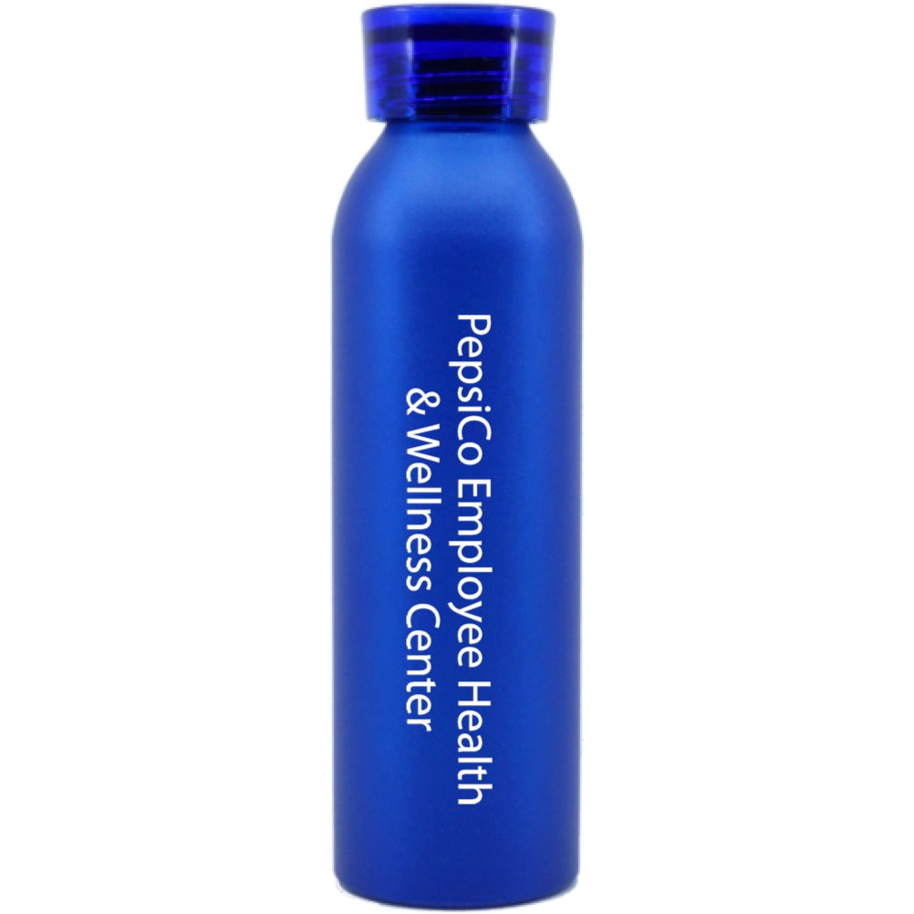 20 oz Aluminum Bottle With Silicone Carrying Strap