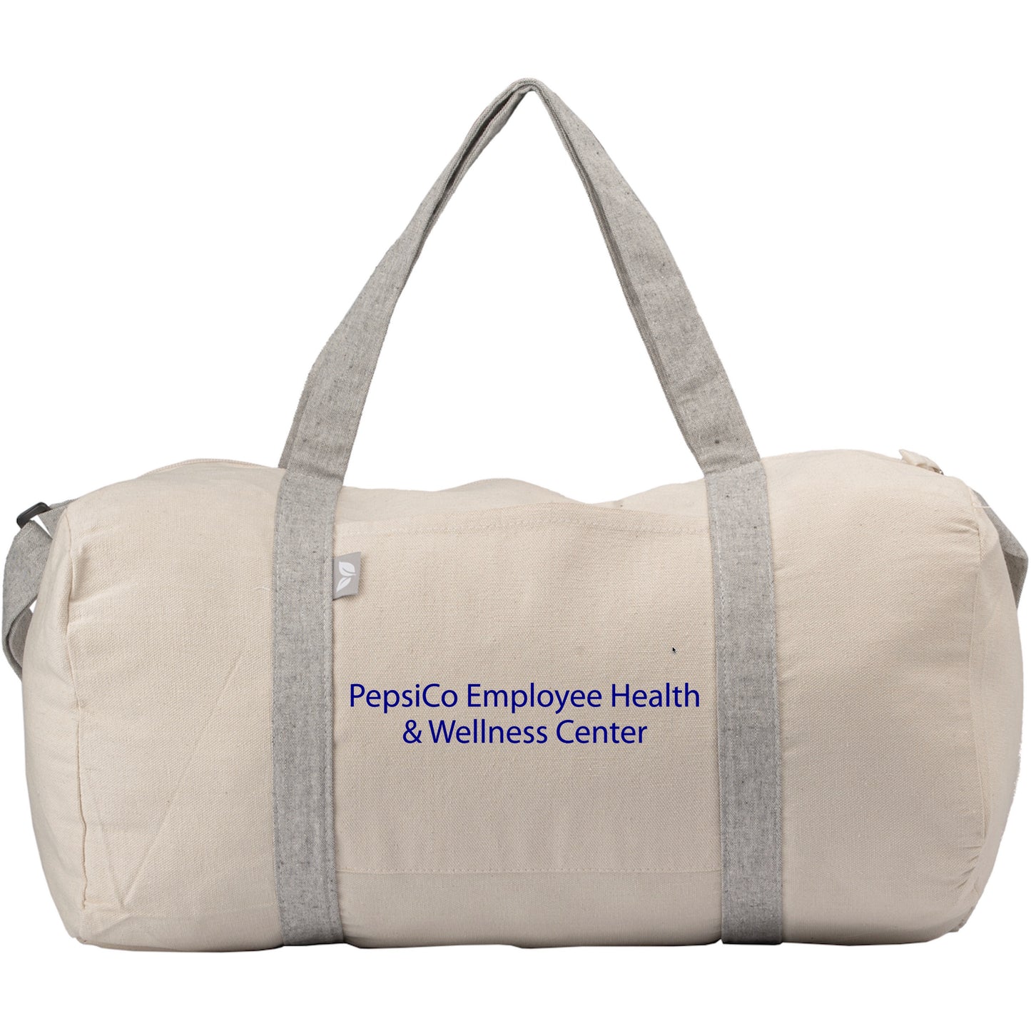 Recycled Cotton Blend Duffel Bag