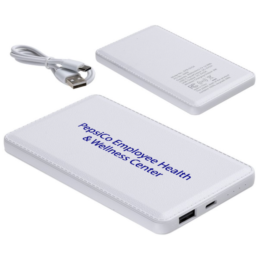 4000mAh Wireless Charging Power Bank with Recycled Case