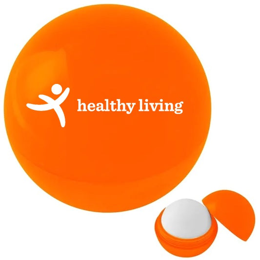 Round Lip Balm -Healthy Living logo-Special Quantity Offer